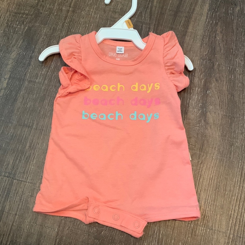Okie Dokie ‘Beach Days’ Romper